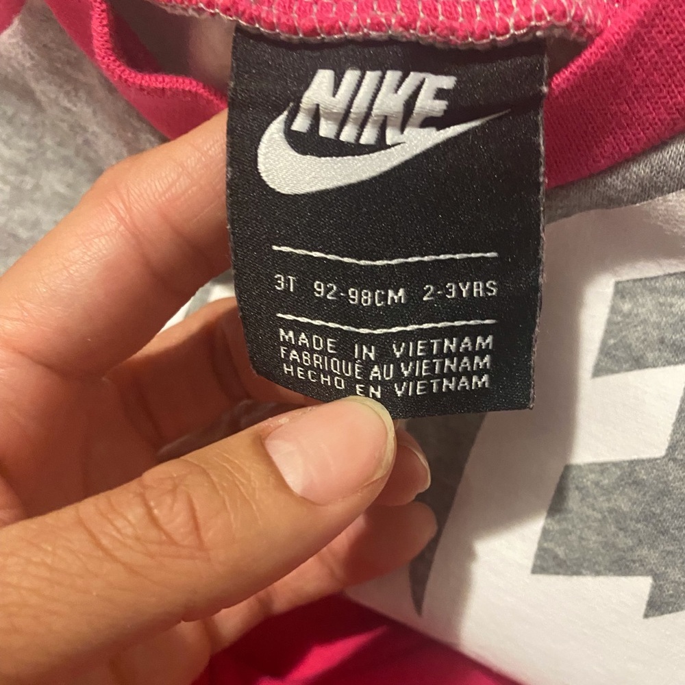 kids Nike fleece jogging suit